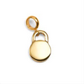 Small Gold Plated Stainless Charm for Echo Wrap Bracelets